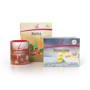 Official FitLine Optimal-Set — Activize + Basics + Restorate Citrus product packshot