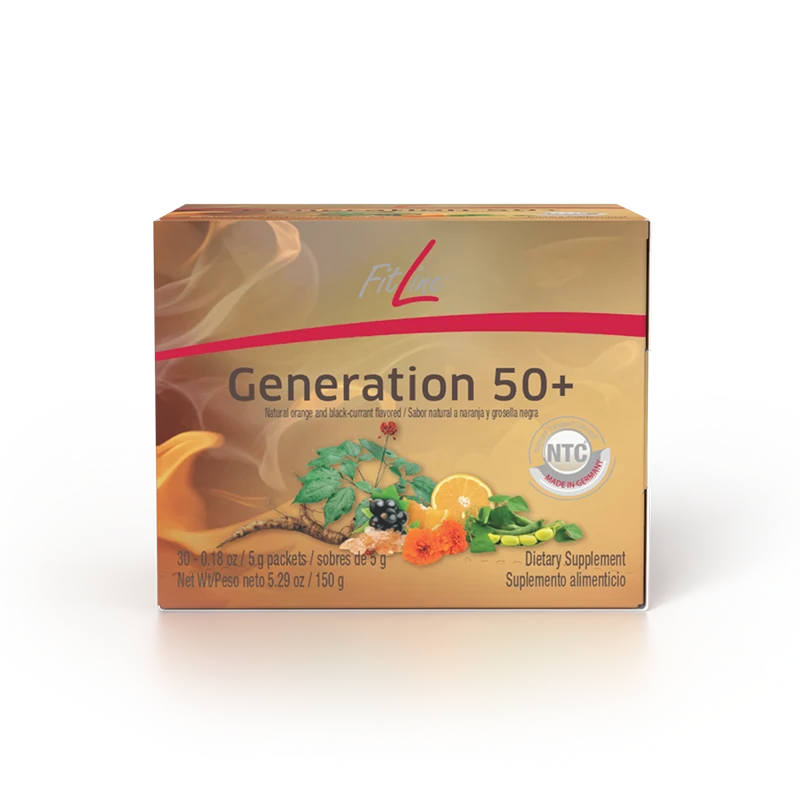 Official FitLine Generation 50+ product packshot